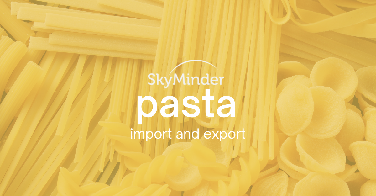 Pasta: import and export