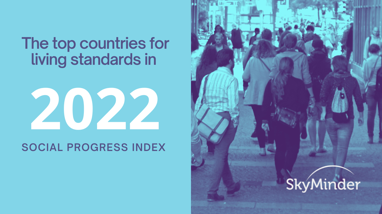 The top countries for living standards in 2022