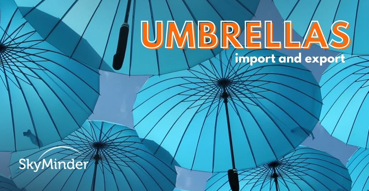 Umbrellas: import and export