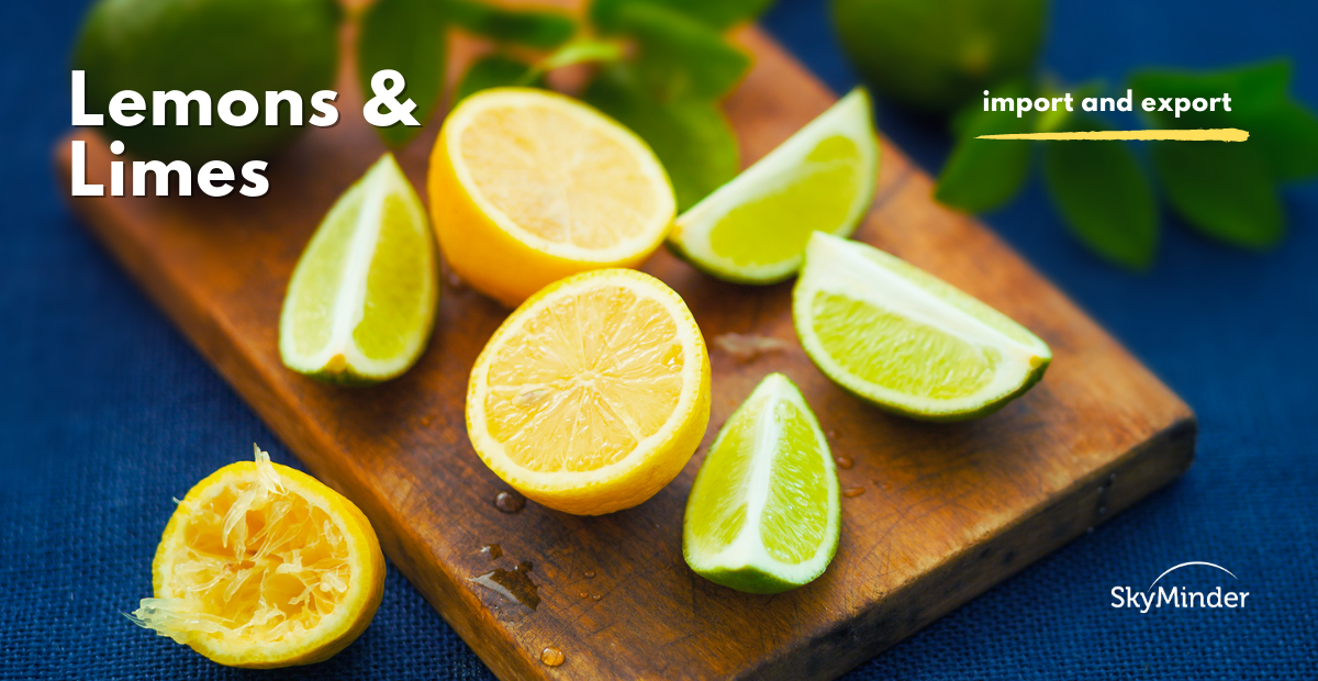 Lemons and Limes: import and export