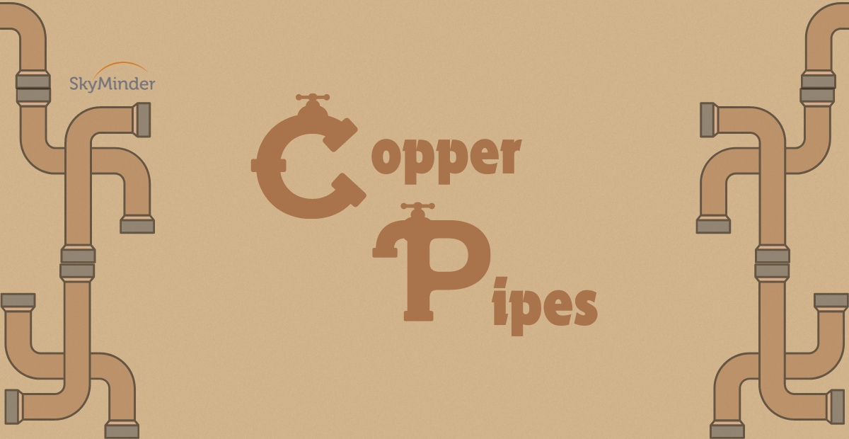 Copper pipes: import and export