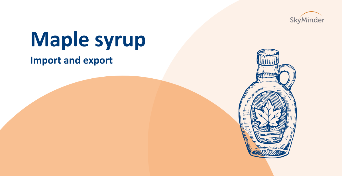 Maple syrup: import and export