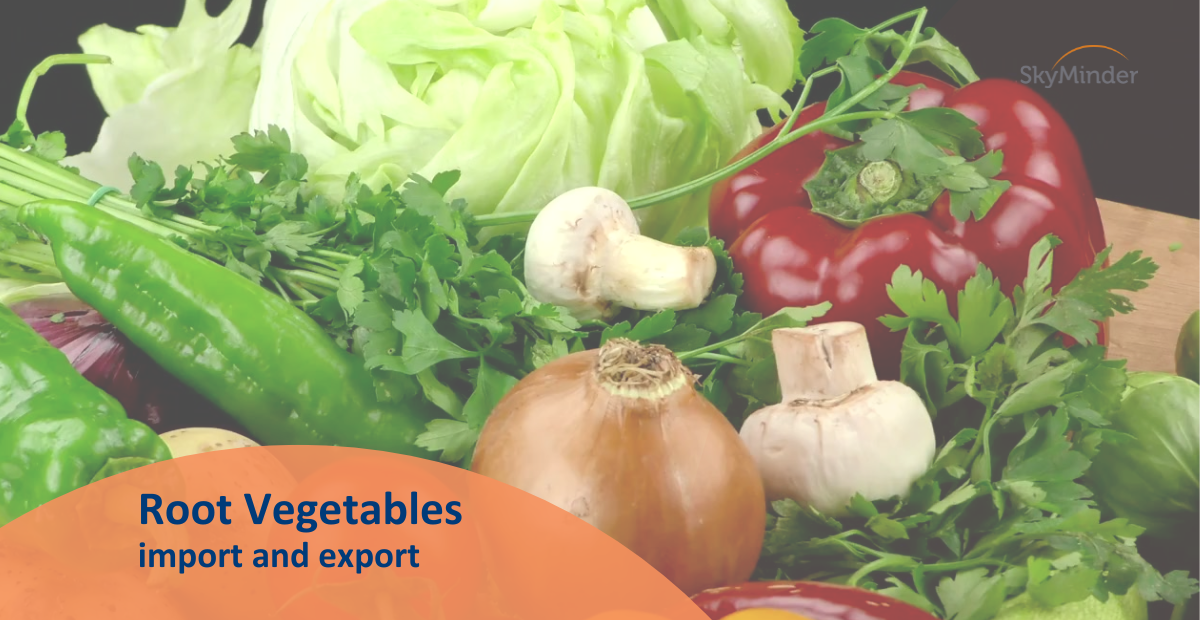 Root Vegetables: import and export