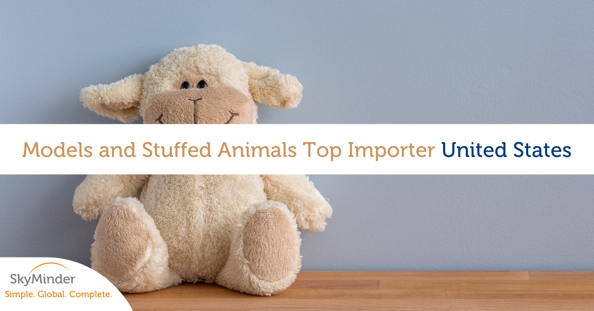 Models And Stuffed Animals Top Importer