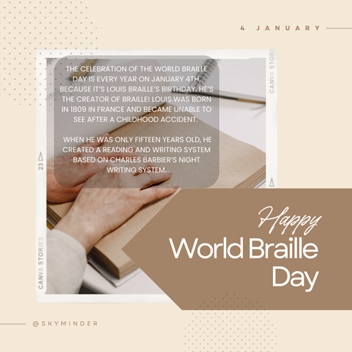 World Braille Day 2