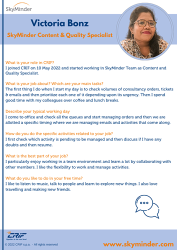 Meet... Victoria Bonz