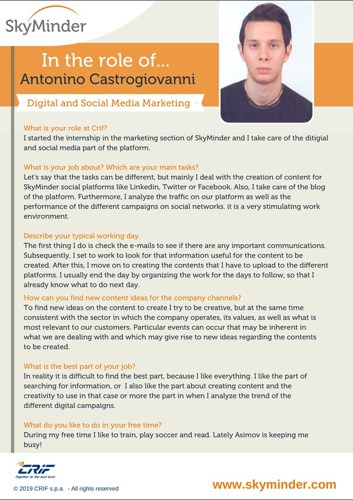 Interview to...Antonino Castrogiovanni